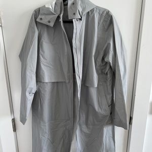 Lululemon Light Grey Rain Jacket